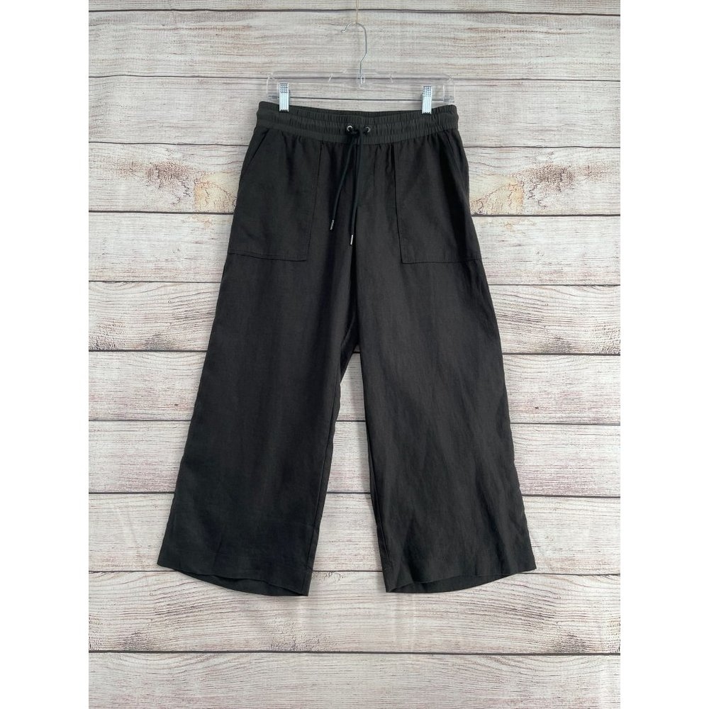 Athleta Women's Black Wide-Leg Pants